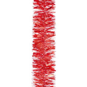 Chunky Tinsel Red