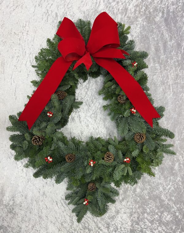 Bell Wreath 18" with Bow