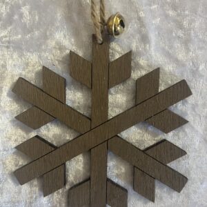 Wooden Snowflake