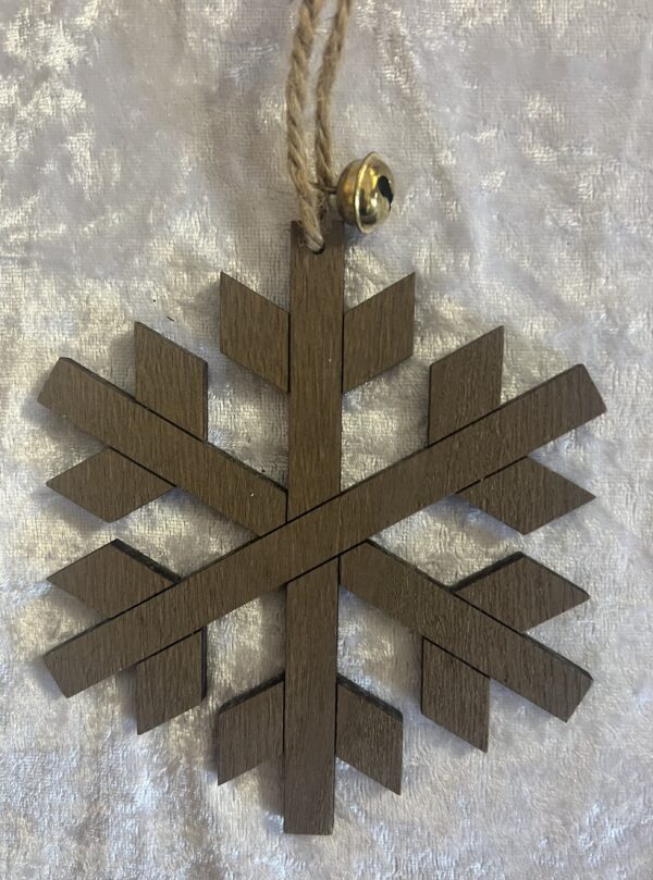 Wooden Snowflake