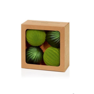 Flock and Matt Pumpkin Baubles