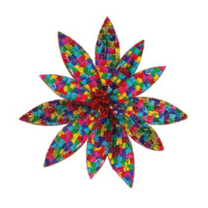 Rainbow Sequin Flower