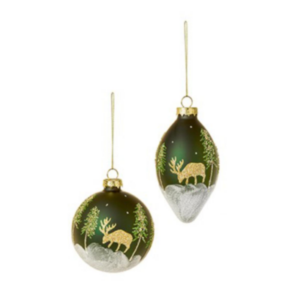 Reindeer Forest Matt Green Bauble